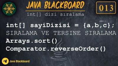⊙ Java Tutorial 