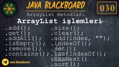 ⊙ Java Tutorial 