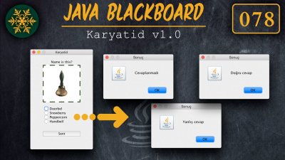 ⊙ Java Tutorial 